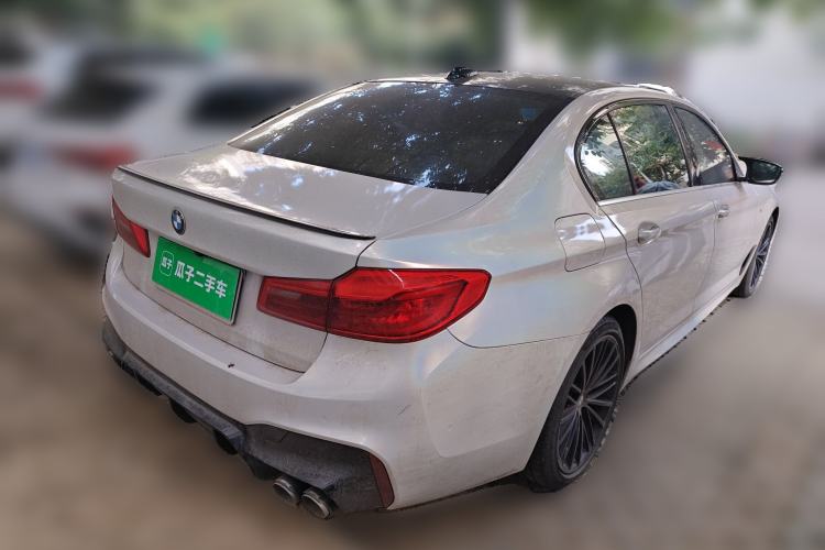 Used BMW 5 Series 2020 530Li Luxury Edition M Sport Package Rear Right 45 Deg