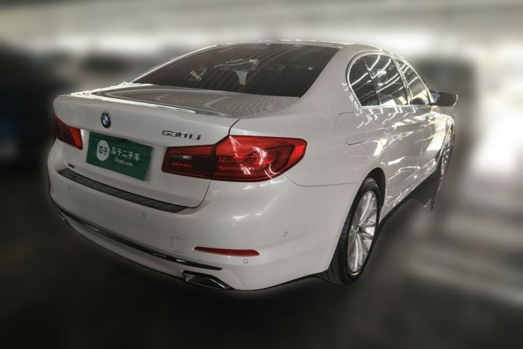 Used BMW 5 Series 2020 530Li xDrive Luxury Package Rear Right 45 Deg