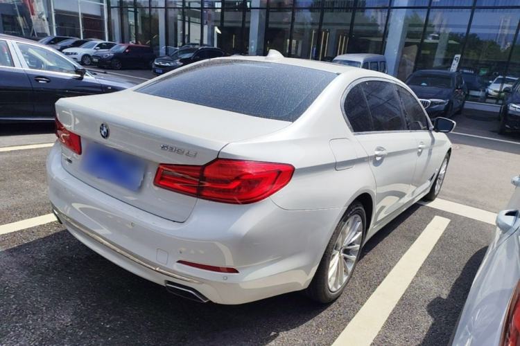 Used BMW 5 Series 2020 530Li xDrive Luxury Package Rear Right 45 Deg