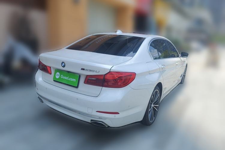 Used BMW 5 Series 2020 530Li Executive Luxury Package Rear Right 45 Deg