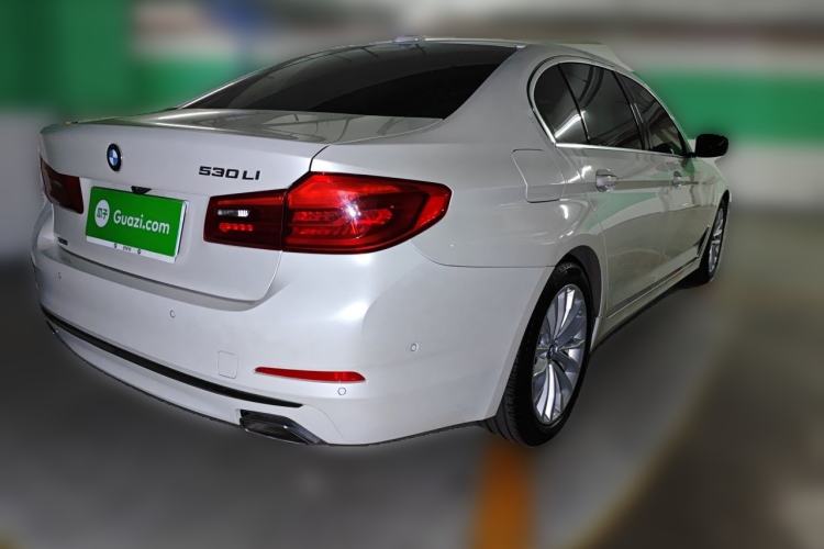 Used BMW 5 Series 2020 530Li xDrive Luxury Package Rear Right 45 Deg
