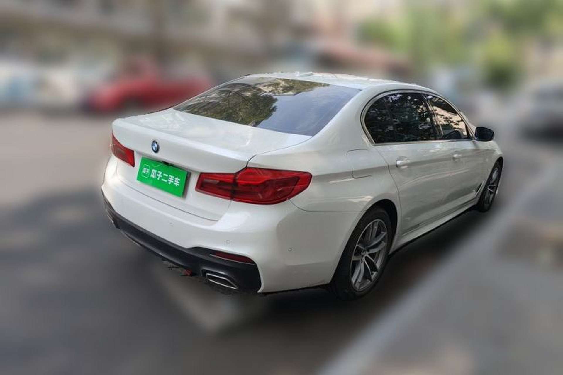 Used BMW 5 Series 2020 525Li M Sport Package Rear Right 45 Deg