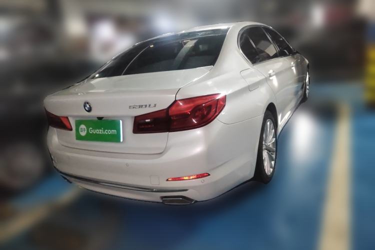 Used BMW 5 Series 2020 530Li Leading Edition Luxury Package Rear Right 45 Deg