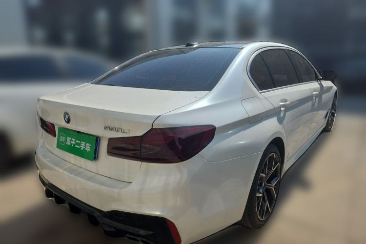 Used BMW 5 Series 2020 525Li M Sport Package Rear Right 45 Deg