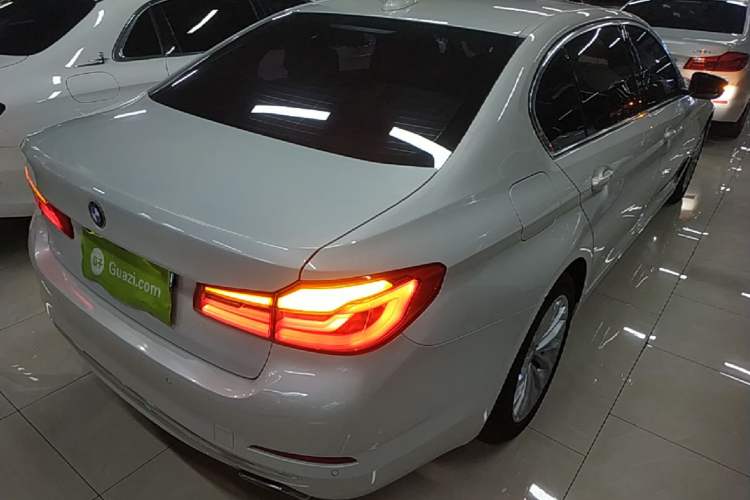 Used BMW 5 Series 2020 525Li Luxury Package Rear Right 45 Deg