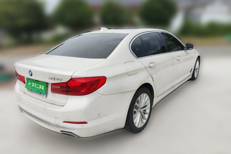 Used BMW 5 Series 2020 530Li Leading Edition Luxury Package Rear Right 45 Deg