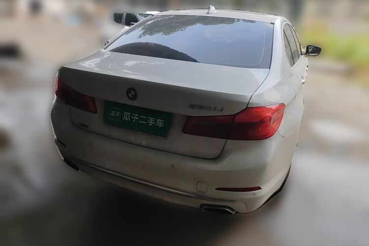 Used BMW 5 Series 2020 530Li xDrive Luxury Package Rear Right 45 Deg