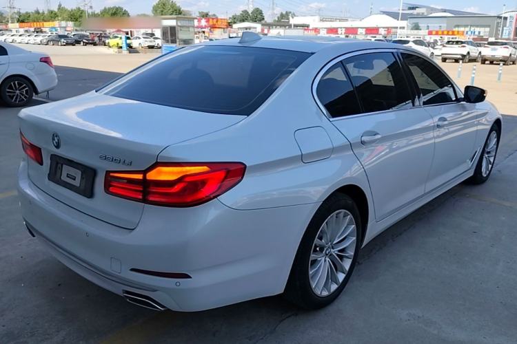 Used BMW 5 Series 2020 530Li Leading Edition Luxury Package Rear Right 45 Deg