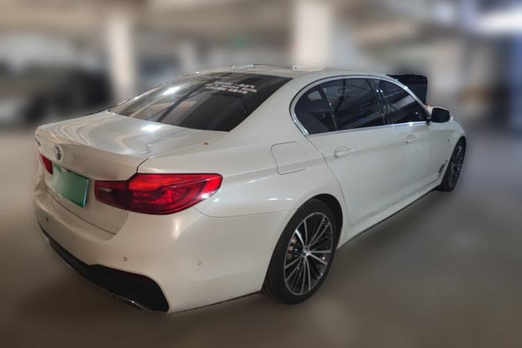 Used BMW 5 Series 2020 530Li Leading Model M Sport Package Rear Right 45 Deg