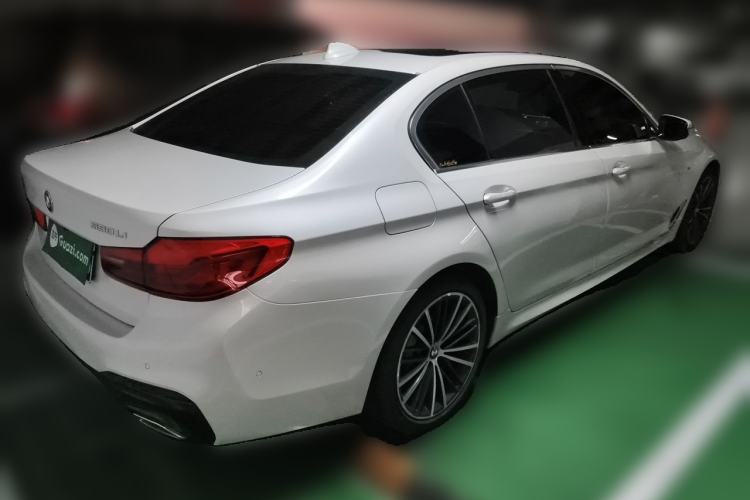 Used BMW 5 Series 2020 530Li Luxury Edition M Sport Package Rear Right 45 Deg
