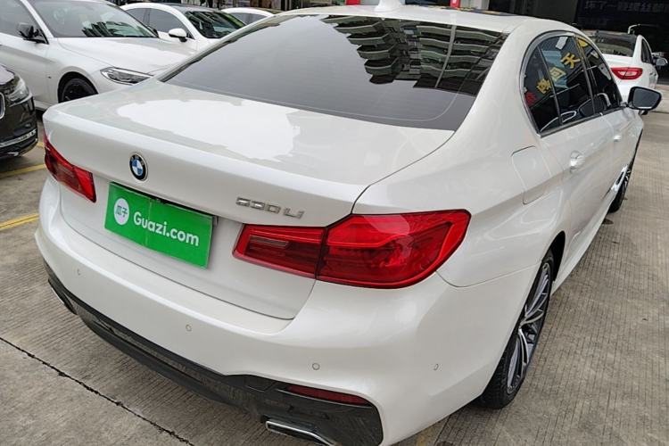 Used BMW 5 Series 2020 530Li Luxury Edition M Sport Package Rear Right 45 Deg
