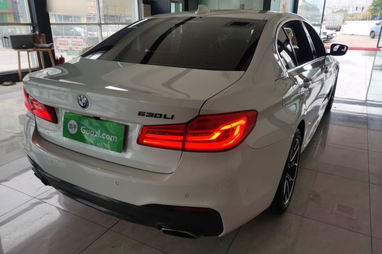 Used BMW 5 Series 2020 525Li M Sport Package Rear Right 45 Deg