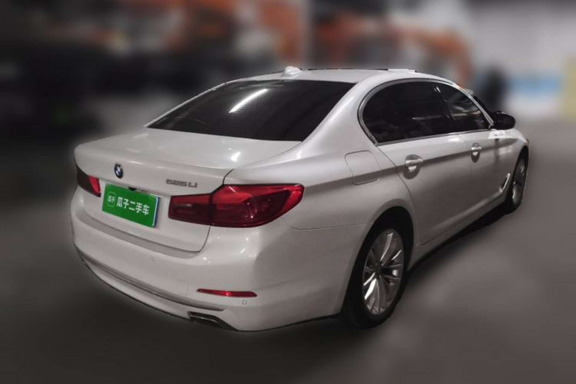 Used BMW 5 Series 2020 525Li Luxury Package Rear Right 45 Deg