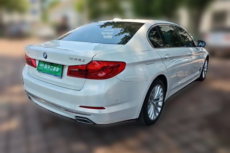 Used BMW 5 Series 2020 530Li Leading Edition Luxury Package Rear Right 45 Deg