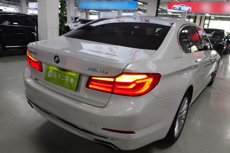 Used BMW 5 Series 2020 530Li xDrive Luxury Package Rear Right 45 Deg