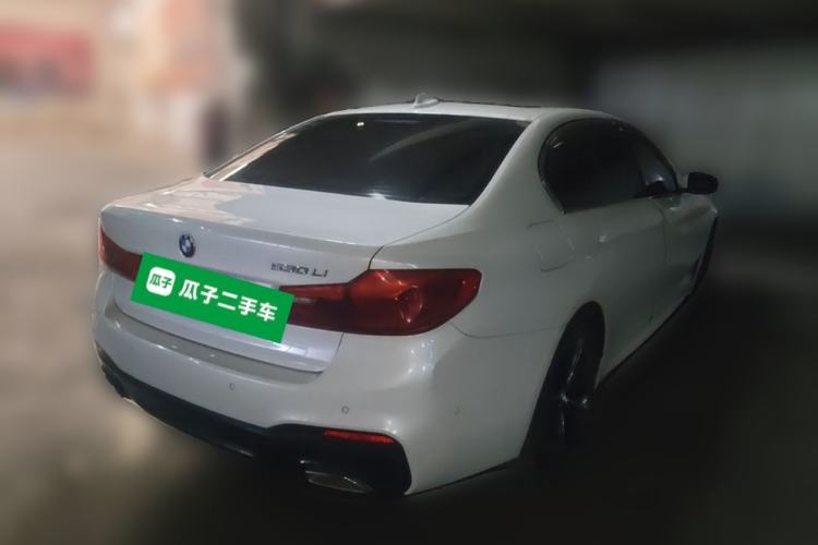 Used BMW 5 Series 2020 530Li Leading Model M Sport Package Rear Right 45 Deg