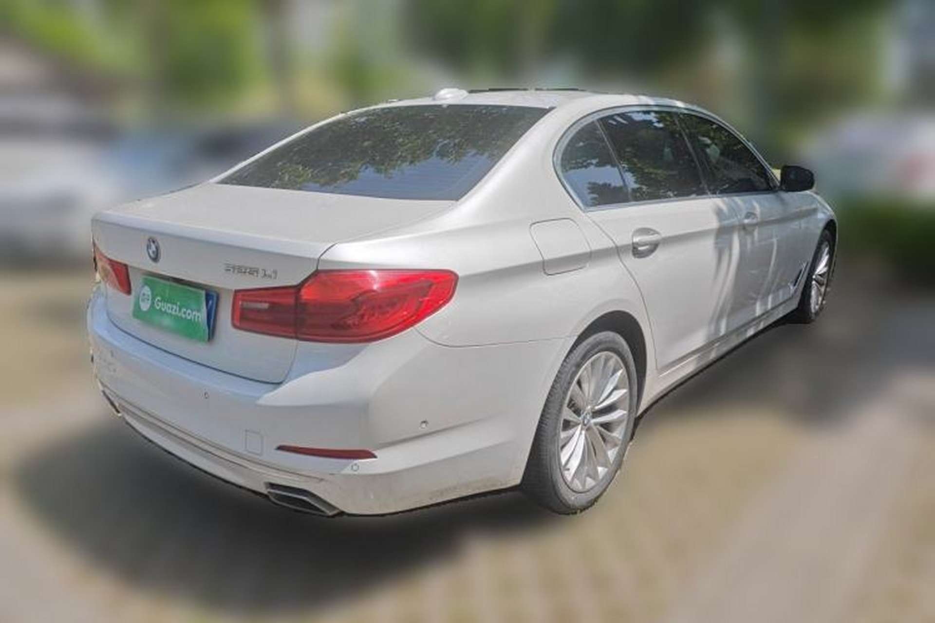 Used BMW 5 Series 2020 525Li Luxury Package Rear Right 45 Deg