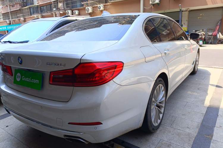 Used BMW 5 Series 2020 530Li Leading Edition Luxury Package Rear Right 45 Deg