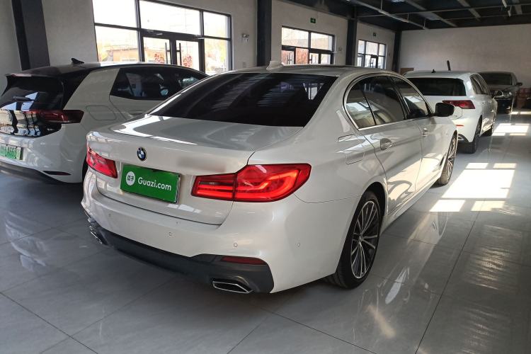 Used BMW 5 Series 2020 530Li Leading Model M Sport Package Rear Right 45 Deg