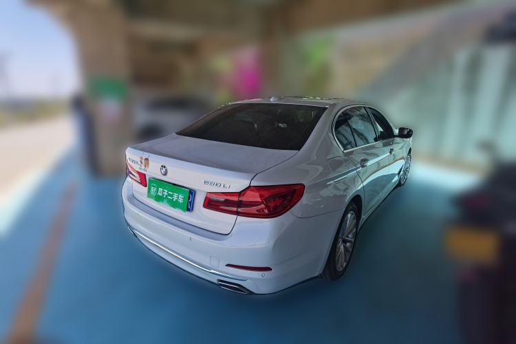 Used BMW 5 Series 2020 530Li Leading Edition Luxury Package Rear Right 45 Deg