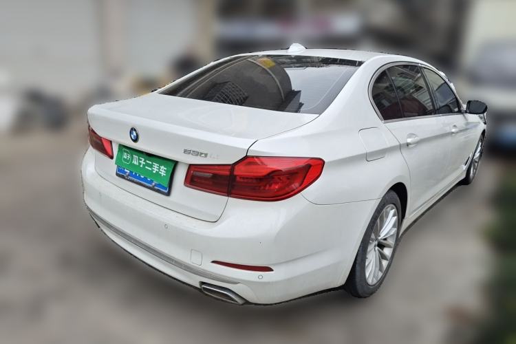 Used BMW 5 Series 2020 525Li Luxury Package Rear Right 45 Deg