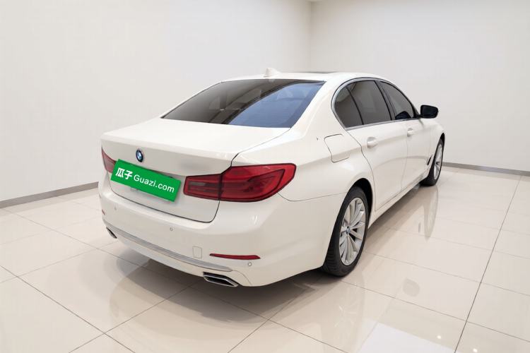 Used BMW 5 Series 2020 530Li Leading Edition Luxury Package Rear Right 45 Deg