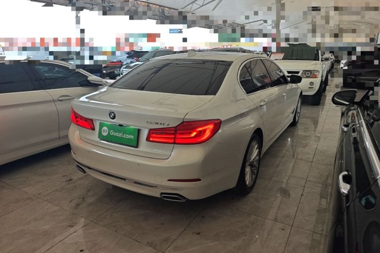 Used BMW 5 Series 2020 530Li Luxury Edition Premium Package Rear Right 45 Deg