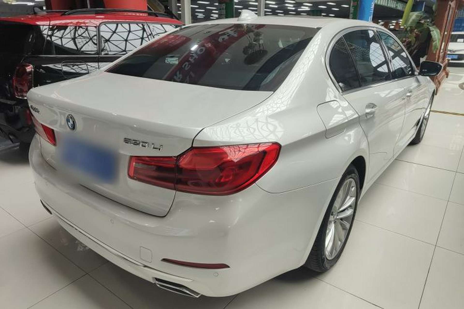 Used BMW 5 Series 2020 530Li Leading Edition Luxury Package Rear Right 45 Deg