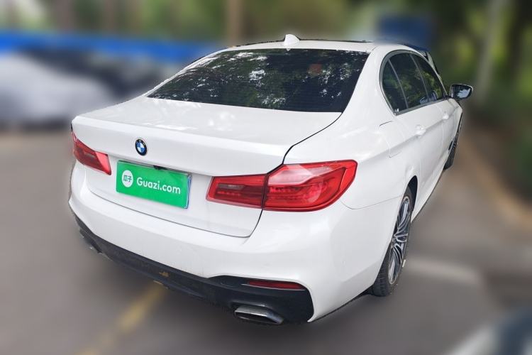 Used BMW 5 Series 2020 530Li Leading Model M Sport Package Rear Right 45 Deg