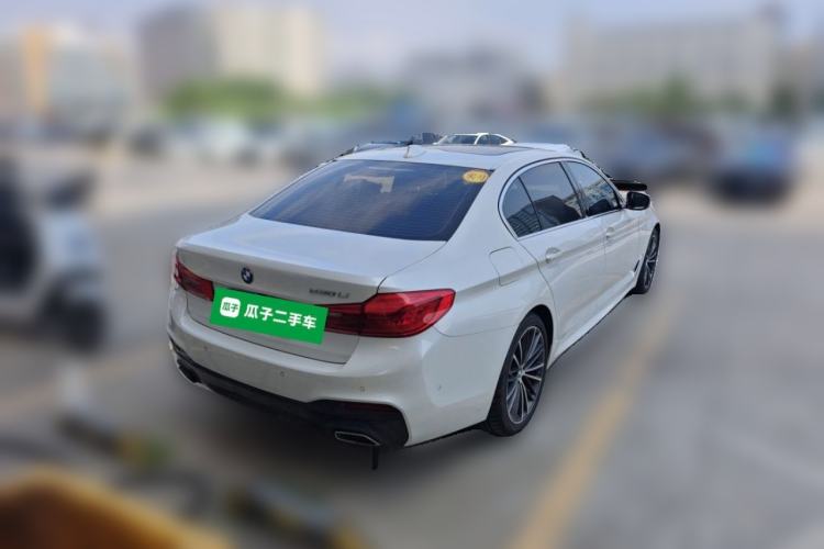 Used BMW 5 Series 2020 530Li Luxury Edition M Sport Package Rear Right 45 Deg