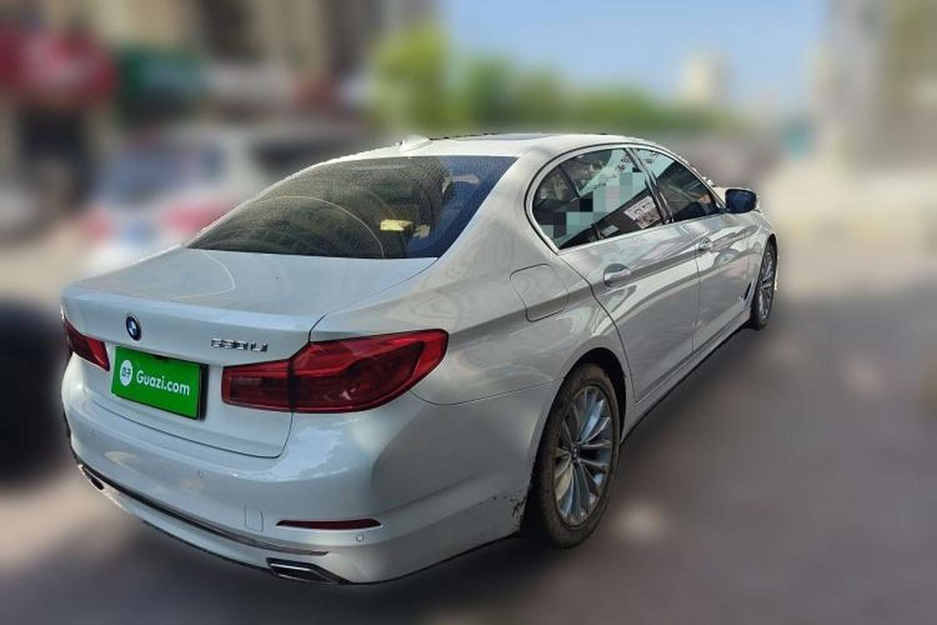 Used BMW 5 Series 2020 530Li Leading Edition Luxury Package Rear Right 45 Deg