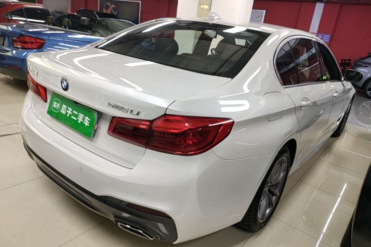 Used BMW 5 Series 2020 525Li M Sport Package Rear Right 45 Deg