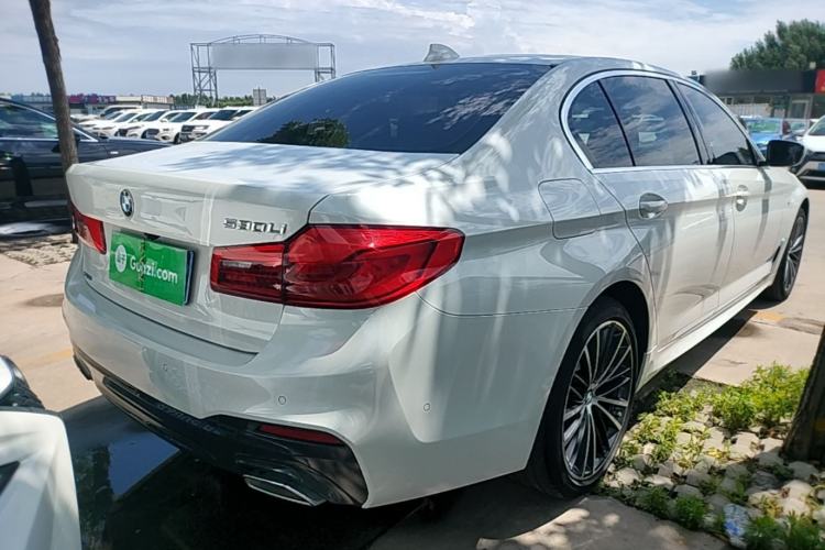 Used BMW 5 Series 2020 530Li xDrive M Sport Package Rear Right 45 Deg
