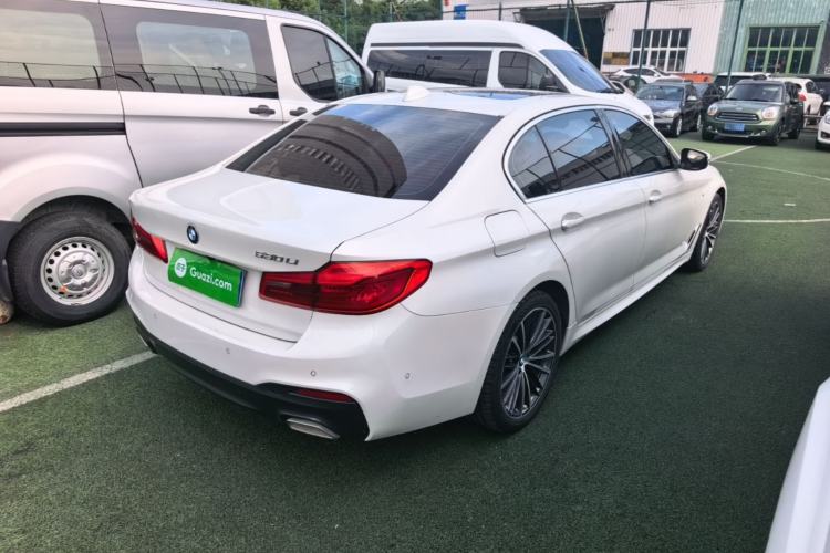 Used BMW 5 Series 2020 530Li Leading Model M Sport Package Rear Right 45 Deg