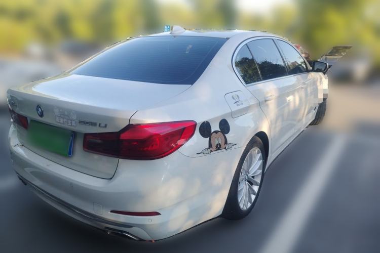 Used BMW 5 Series 2020 525Li Luxury Package Rear Right 45 Deg