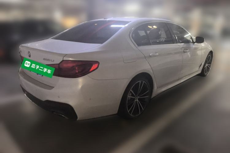 Used BMW 5 Series 2020 530Li Leading Model M Sport Package Rear Right 45 Deg
