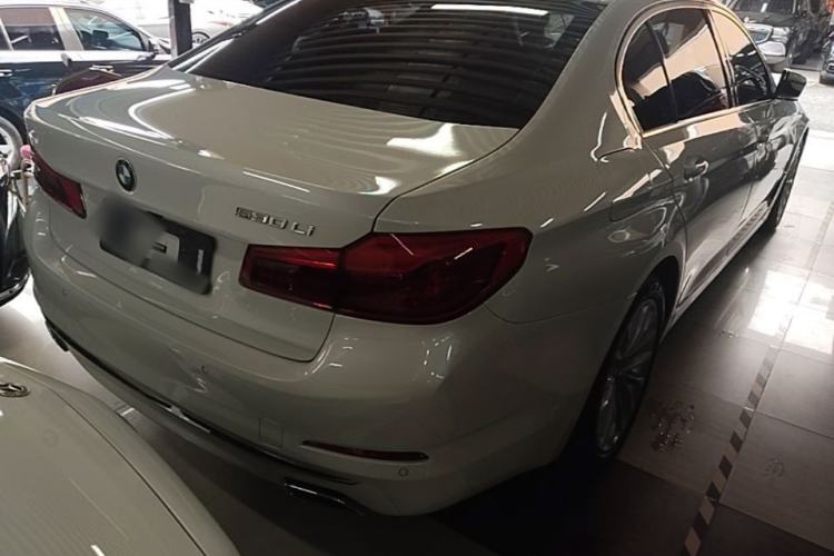 Used BMW 5 Series 2020 530Li Leading Edition Luxury Package Rear Right 45 Deg