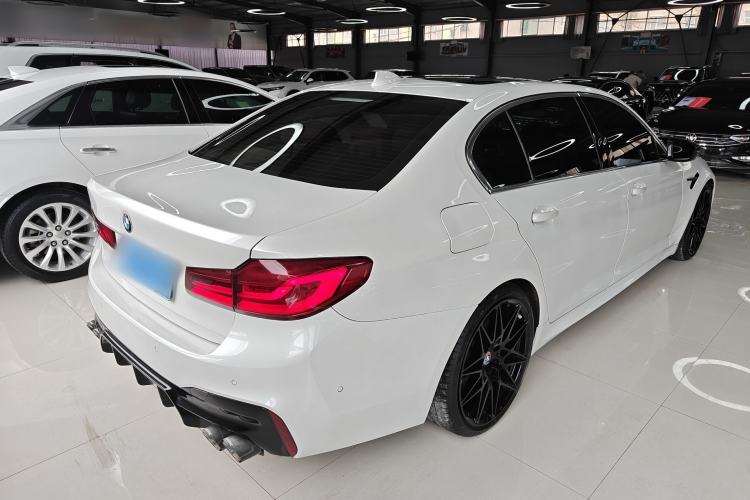 Used BMW 5 Series 2020 530Li Leading Model M Sport Package Rear Right 45 Deg