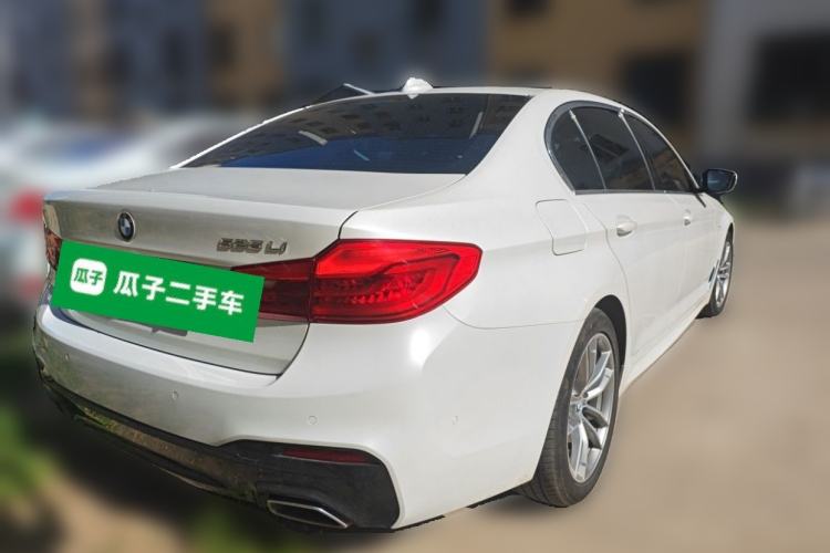Used BMW 5 Series 2020 525Li M Sport Package Rear Right 45 Deg