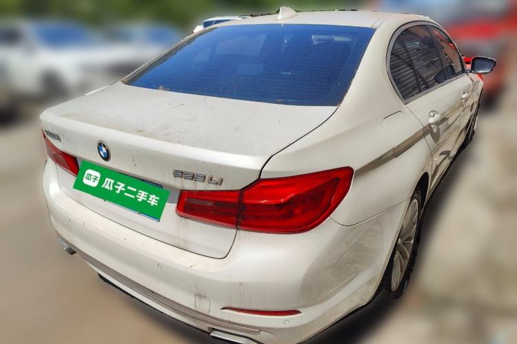 Used BMW 5 Series 2020 525Li Luxury Package Rear Right 45 Deg