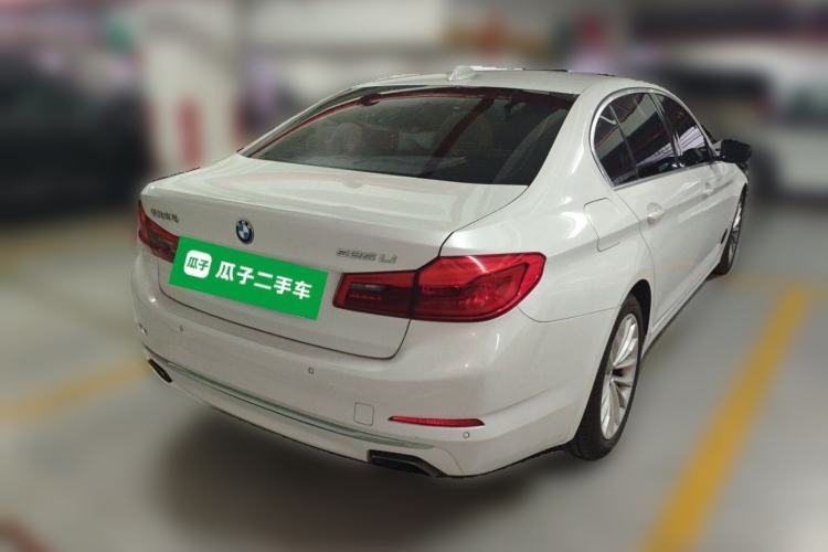 Used BMW 5 Series 2020 525Li Luxury Package Rear Right 45 Deg