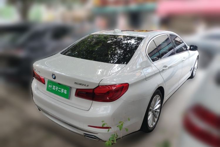 Used BMW 5 Series 2020 530Li Leading Edition Luxury Package Rear Right 45 Deg