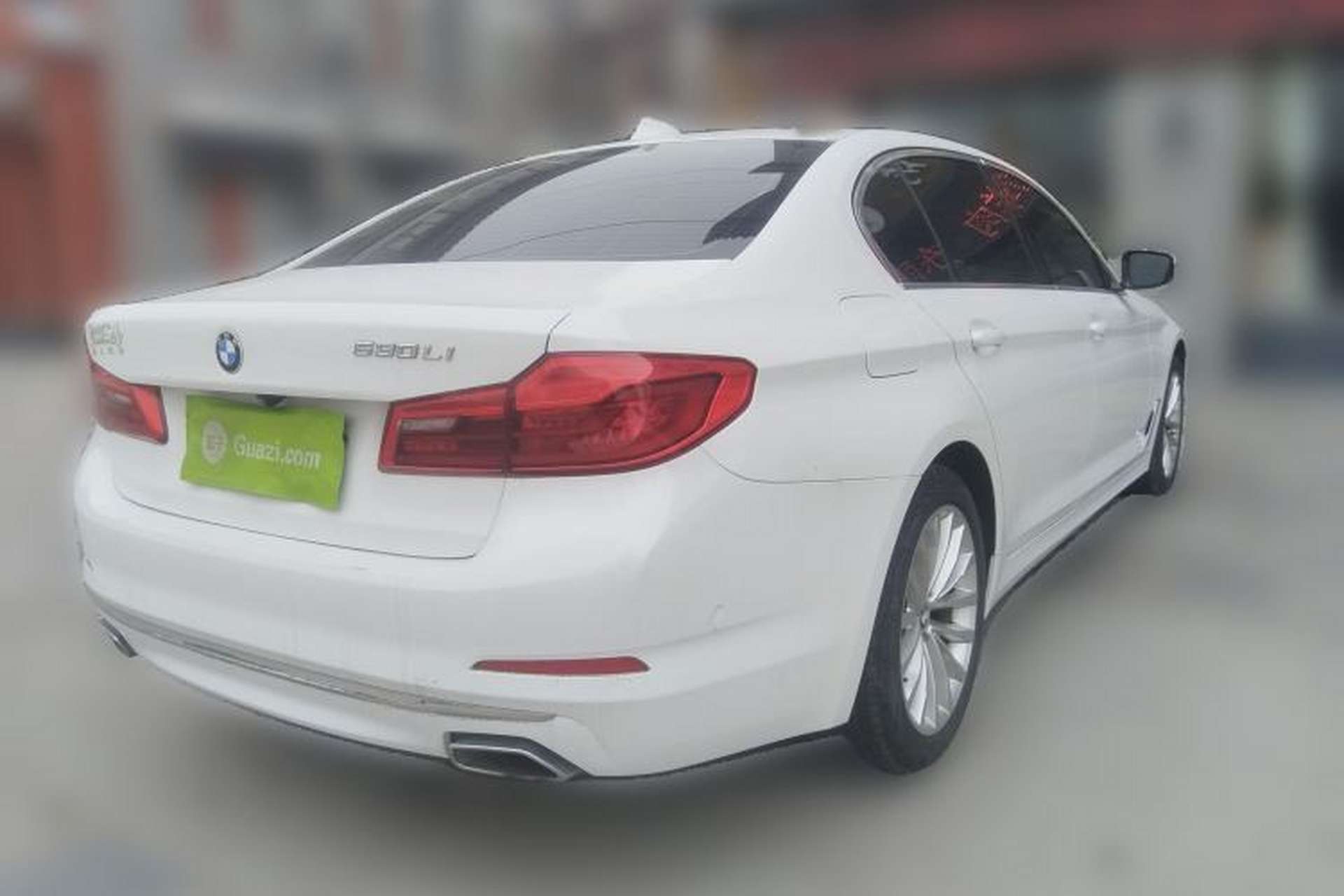 Used BMW 5 Series 2020 530Li Luxury Edition Premium Package Rear Right 45 Deg
