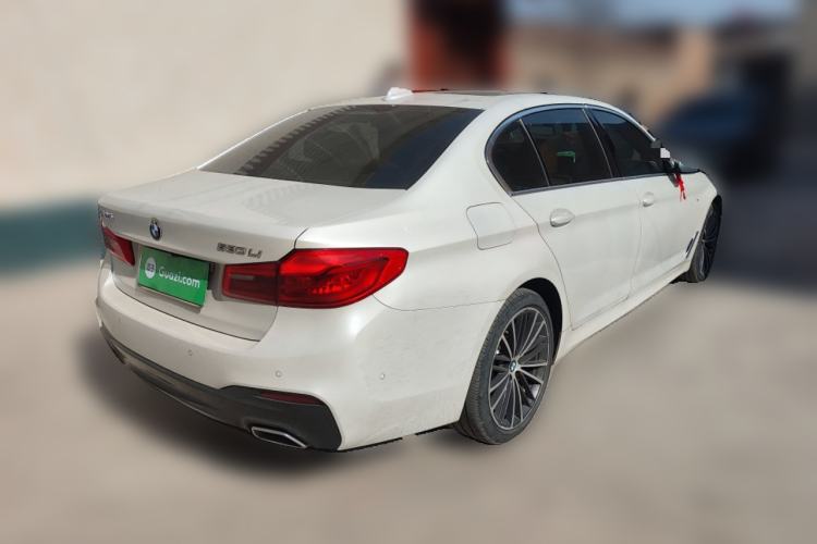 Used BMW 5 Series 2020 530Li Luxury Edition M Sport Package Rear Right 45 Deg