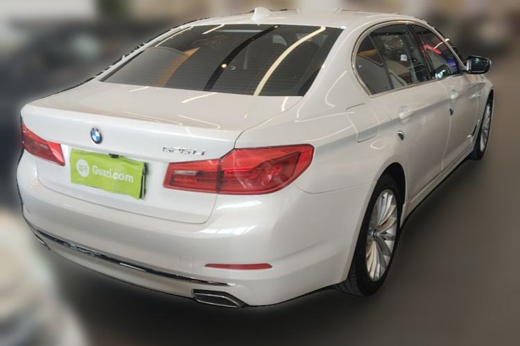 Used BMW 5 Series 2020 525Li Luxury Package Rear Right 45 Deg