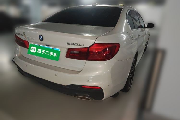 Used BMW 5 Series 2020 530Li Leading Model M Sport Package Rear Right 45 Deg