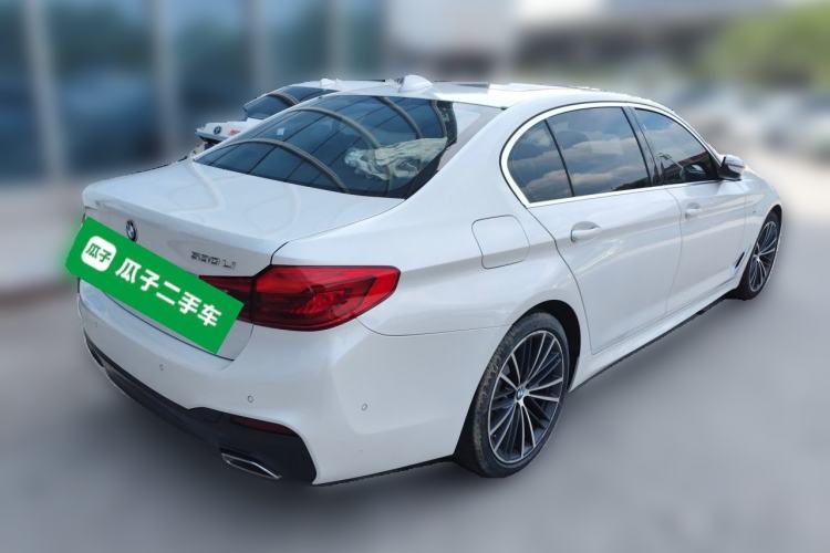 Used BMW 5 Series 2020 530Li Luxury Edition M Sport Package Rear Right 45 Deg