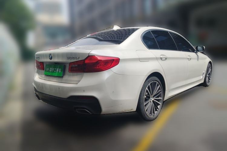 Used BMW 5 Series 2020 530Li Leading Model M Sport Package Rear Right 45 Deg