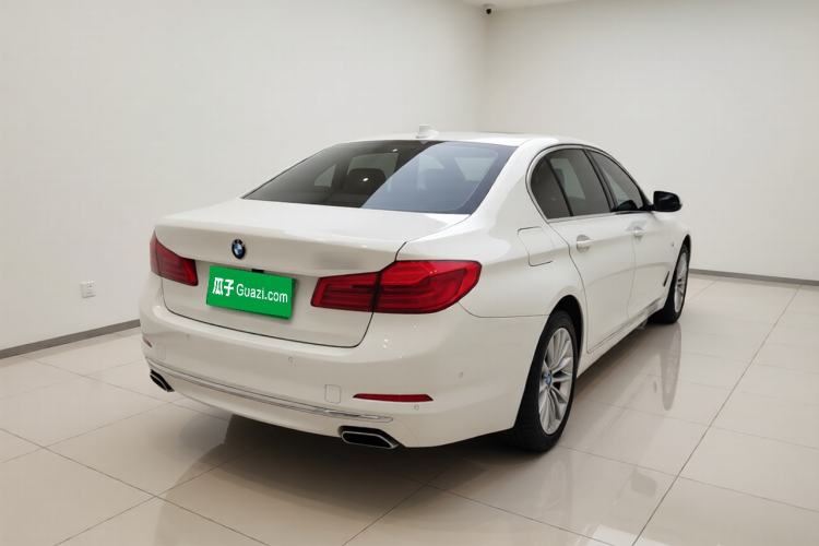 Used BMW 5 Series 2020 530Li Luxury Edition Premium Package Rear Right 45 Deg