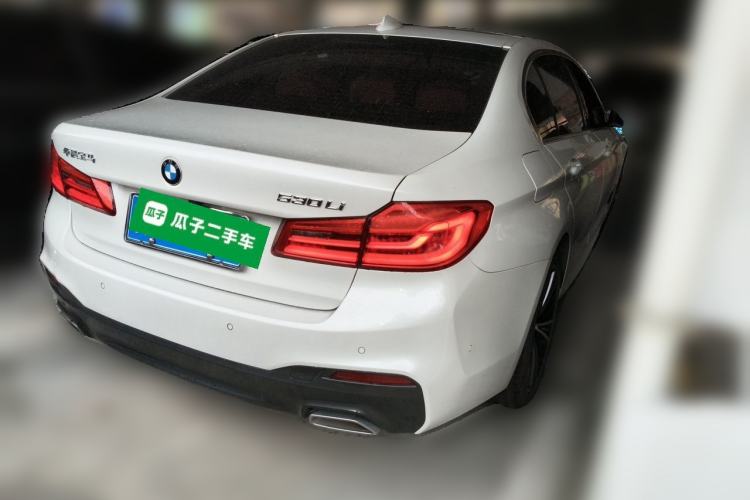 Used BMW 5 Series 2020 530Li Luxury Edition M Sport Package Rear Right 45 Deg